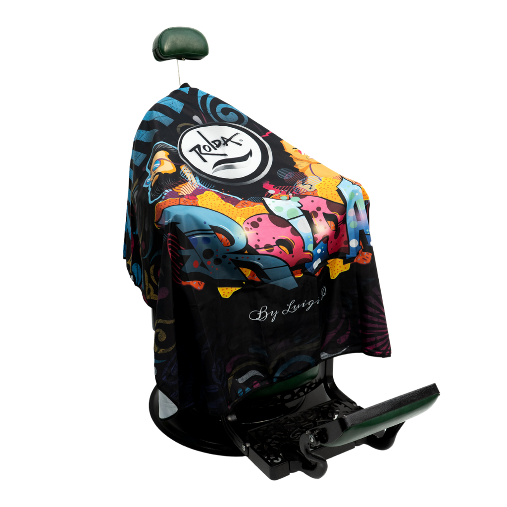 Rolda - Professional Barber Capes | Hair Cutting Capes GRAFFITI CAPE