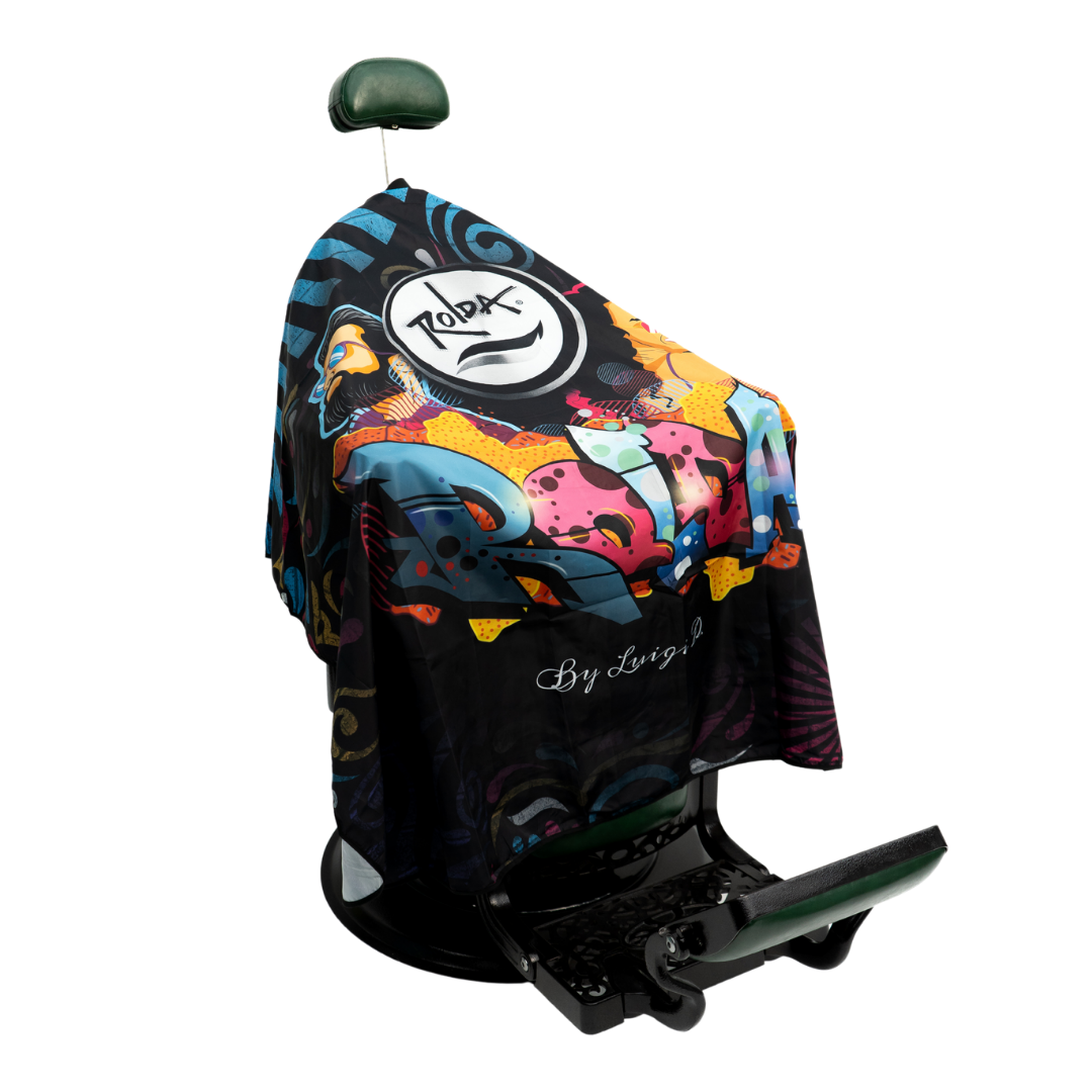 Rolda - Professional Barber Capes | Hair Cutting Capes GRAFFITI CAPE