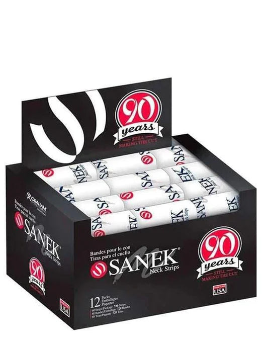 Graham Sanek Neck Strips #43310 | Professional Barber Neck Strips for Clean Haircuts | JCAVES USA