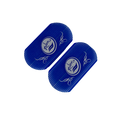 Rolda - Velcro Barber Hair Grippers | 2-Pack, Barber Tools Blue