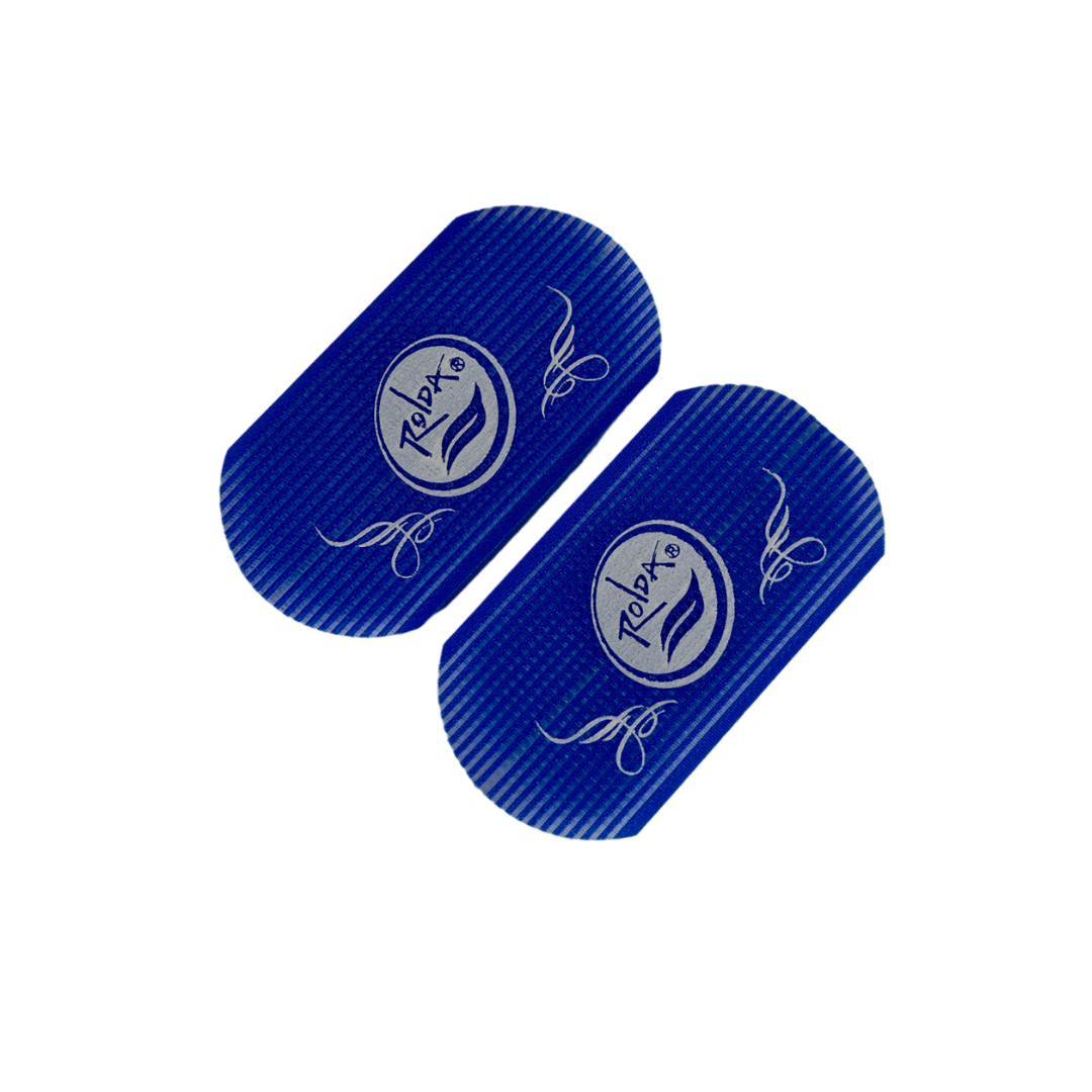 Rolda - Velcro Barber Hair Grippers | 2-Pack, Barber Tools Blue