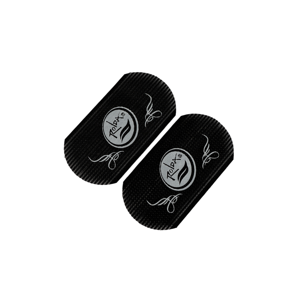 Rolda - Velcro Barber Hair Grippers | 2-Pack, Barber Tools Black