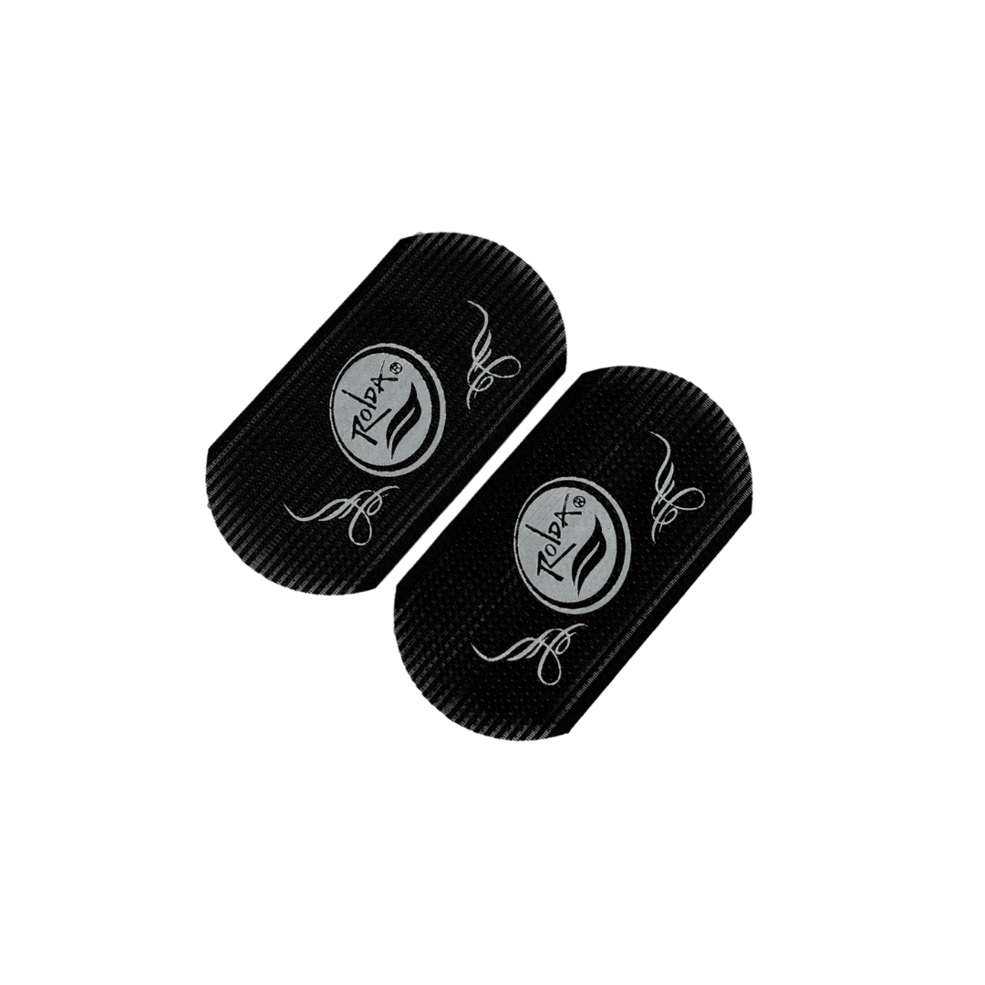Rolda - Velcro Barber Hair Grippers | 2-Pack, Barber Tools Black