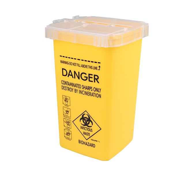 JRL WASTE BLADE CONTAINER YELLOW