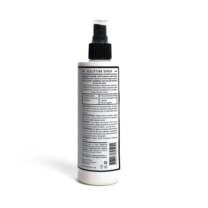 Rolda - Pre-Styling Sculpting Hair Spray | Add Texture & Volume, Firm Hold, Matte Finish, Low Shine, Pro-vitamin B5, Vanilla Scent
