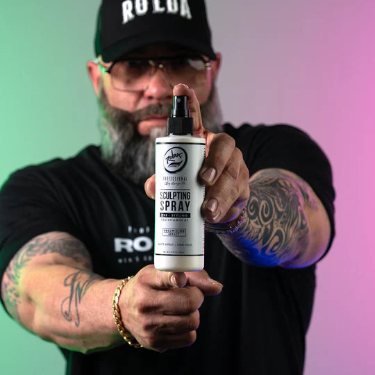 Rolda - Pre-Styling Sculpting Hair Spray | Add Texture & Volume, Firm Hold, Matte Finish, Low Shine, Pro-vitamin B5, Vanilla Scent