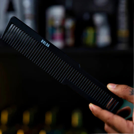 Rolda - Barber Hair Styling Comb Kit | 3-Pack (BLACK)