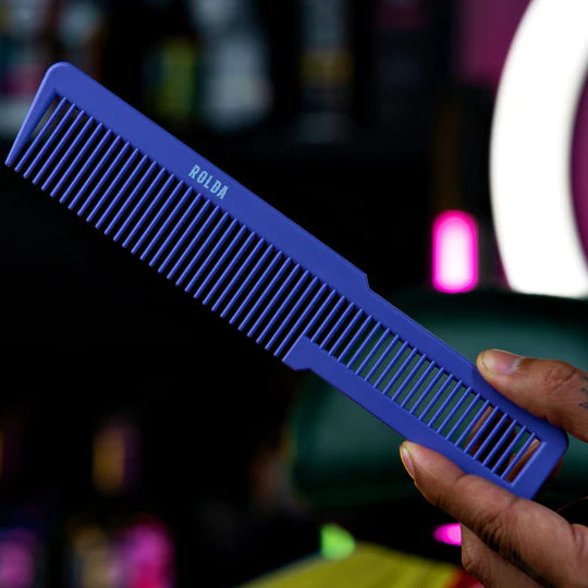 Rolda - Men's Carbon-Fiber Hair Cutting Comb | Carbon Fiber Comb, Light Weight, 8-inch