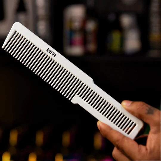 Rolda - Barber Hair Styling Comb Kit | 3-Pack (WHITE)