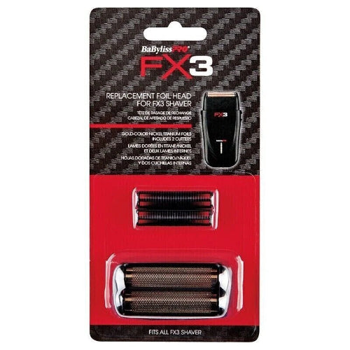BaBylissPRO FX3 Replacement Foil Head with 2 Cutters