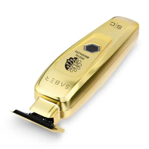 StyleCraft Saber Full Metal Body Digital Brushless Motor Cordless Trimmer Gold