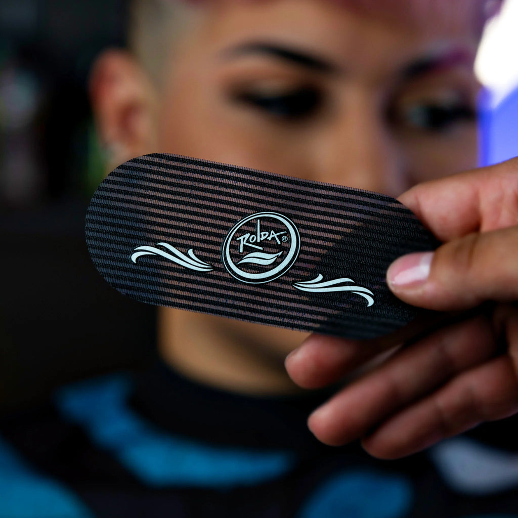 Rolda - Velcro Barber Hair Grippers | 2-Pack, Barber Tools Black