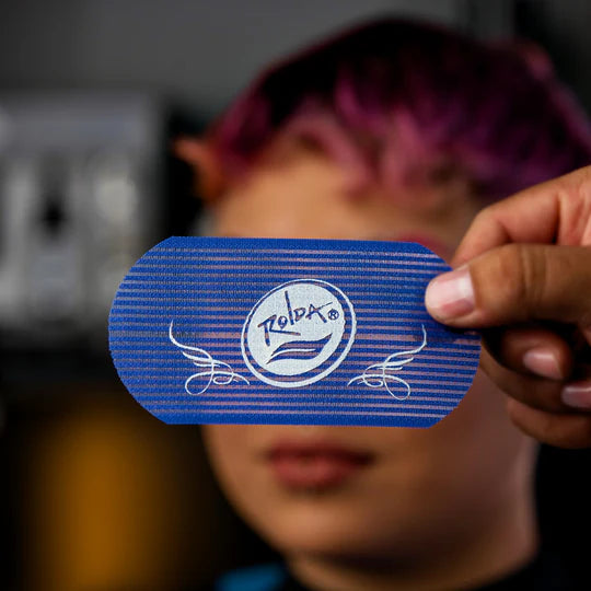 Rolda - Velcro Barber Hair Grippers | 2-Pack, Barber Tools Blue