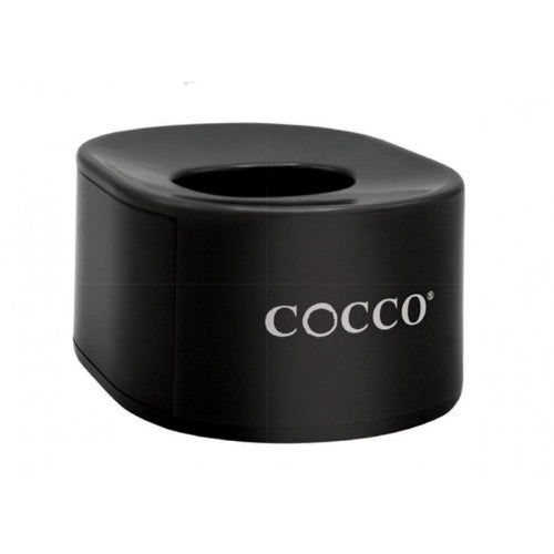 Cocco Veloce Pro Cordless Trimmer – Matte Black | Digital Gap Ambassador DLC Blade + Charging Stand | Professional Grooming Tool | JCAVES USA