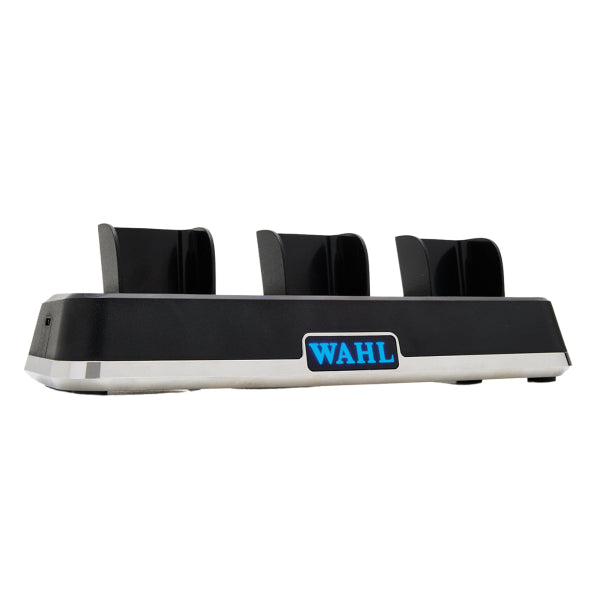 Wahl Professional Power Station Multi-Tool Charging Dock, Model 3023291 | Charges Multiple Clippers & Trimmers Simultaneously, Compact Plug & Play Design Keeps Barber Stations Organized