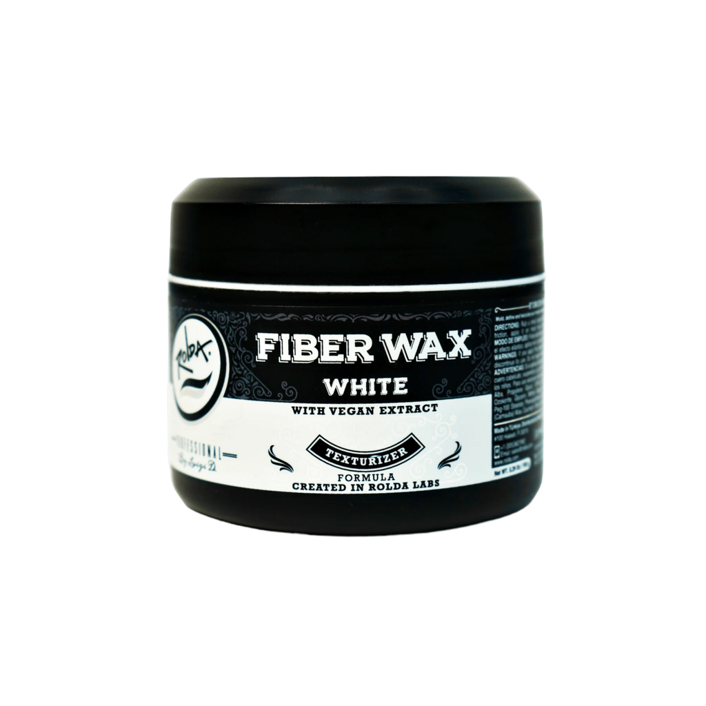 Rolda - White Hair Fiber Wax | Add Volume & Texture, Medium Hold, Semi Matte Finish, Hybrid Formula, Residue-free, Alcohol-free